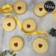 Personalised Jam Wedding Date Biscuits - The Biskery