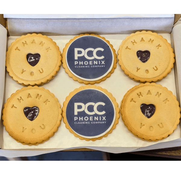 PHOENIX CLEANING COMPANY dyed purple jam biscuits - The Biskery