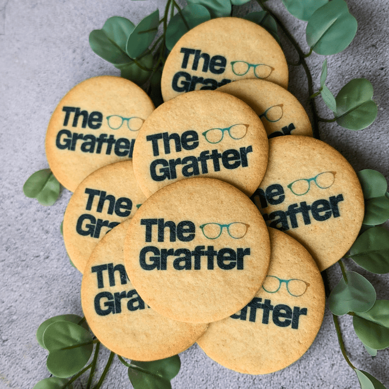 Printed Branded Butter Biscuits - The Biskery