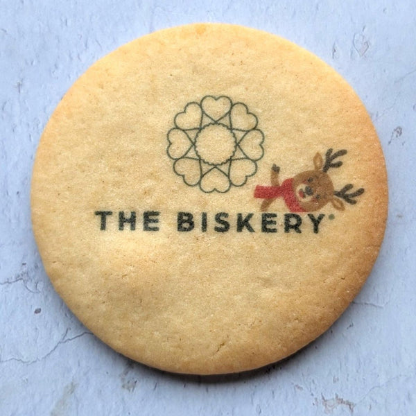 Printed Christmas Butter Biscuits - The Biskery