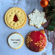 Small Festive Christmas Biscuits Box - The Biskery