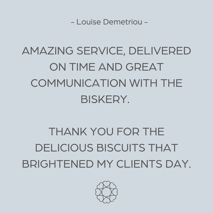 'Thank You' Biscuit Subscription (10 - 100 meaningful gifts) - The Biskery