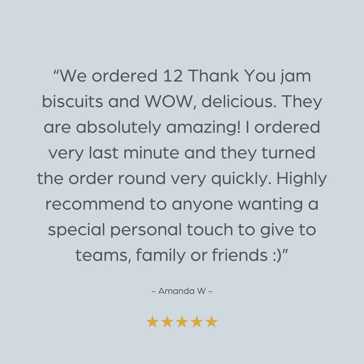 Thank You Biscuits - The Biskery