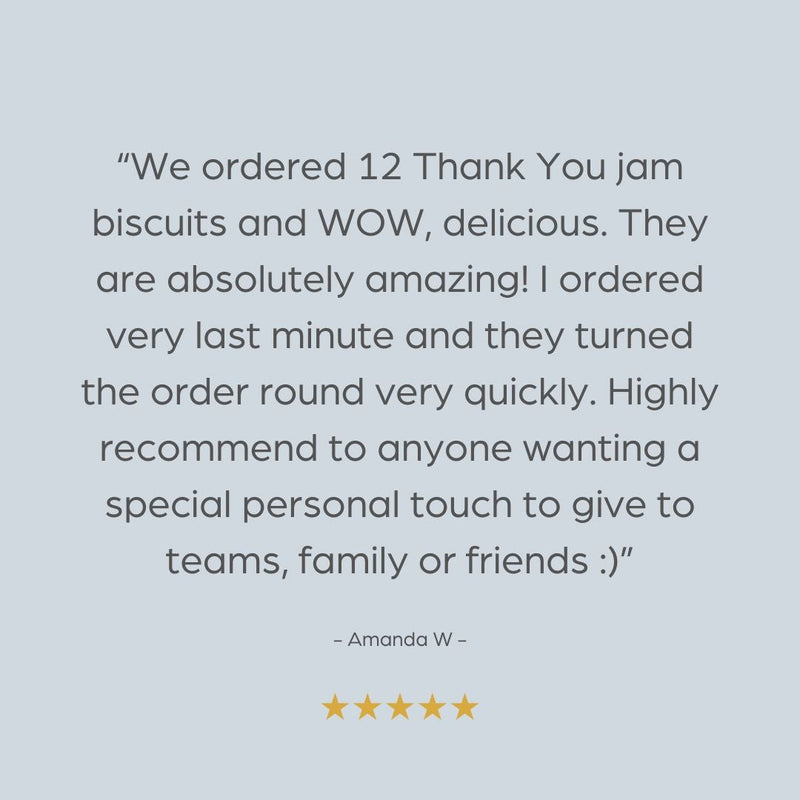 Thank You Biscuits - The Biskery