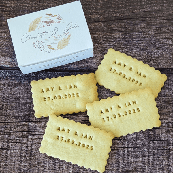 Wedding Butter Biscuits - The Biskery