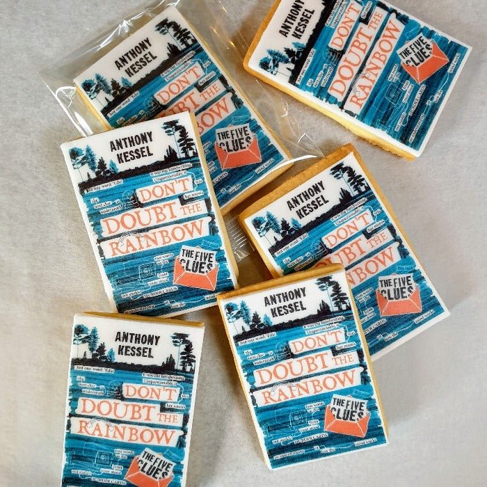 Book Cover Cookies - The Biskery