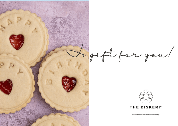 Happy Birthday Gift Card - The Biskery