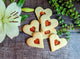 Heart Shaped Jam Biscuits - The Biskery